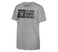 NFL Boys Post Game Tee Short Sleeve T-Shirt, Grey, 4 Years EU