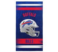 NFL Buffalo Bills Microfiber Beach Towel, 30 x 60 Inches - Quick Dry, Sand Resistant, Lightweight, Highly Absorbent, Blitz Design