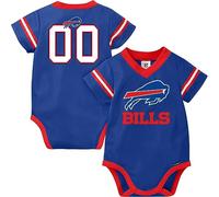 NFL Buffalo Bills Team Jersey Bodysuit, red/white/blue Buffalo Bills, 6-12 Months