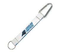 NFL Carolina Panthers Reflective Carabiner Lanyard Keychain