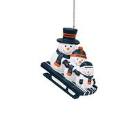 NFL Chicago Bears Tree Decoration Snowman Sledding Snowmen Sledding Pendant Ornament Christmas Tree
