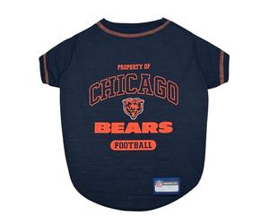 NFL Chicago Cubs Dog T-shirt Small. - Licensed Shirt for Pets Team Colored with Team Logos- Premium Stretchable Materials for the comfort of your Dog & Cat
