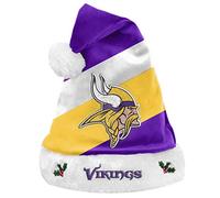 NFL Christmas Hat Santa Hat Various Teams (one size, Minnesota Vikings)