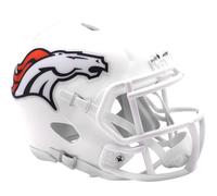 NFL Denver Broncos Alternate Mini Helmet Speed Football Helmet Riddell...