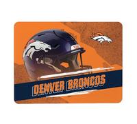 NFL Denver Broncos Dish Drying Mat 15x20 Inches - Non-Slip, Absorbent, Durable Countertop Protector