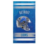 NFL Detroit Lions Microfiber Beach Towel, 30 x 60 Inches - Quick Dry, Sand Resistant, Lightweight, Highly Absorbent, Blitz Design
