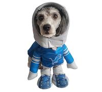 NFL Detroit Lions Officially Licensed Running Dog Costume by MODERN HERO Includes 2 pc Set - Bodysuit and Hat, Size XXL