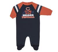 NFL Gerber Unisex Baby Baby Boys Footed Sleep and Play, Team Color, 0-3 Months