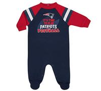 NFL Gerber Unisex Baby Standard Footed Sleep and Play, Team Color, 0-3 Months