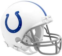 NFL Helmet Indianapolis Colts Throwback 2004-2019 Mini VSR4 Riddell Footballhelm