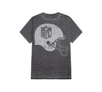 NFL - Helmet Shield Grey - T-Shirt - grey - L - 60% Polyester, 40% Cotton,Jersey L