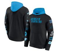 NFL Hoody Carolina Panthers Fleece Patched Out Hooded Pullover hood Sweater