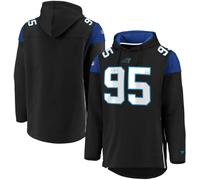 NFL Hoody Carolina Panthers Franchise Overhead Hooded Pullover Sweater hooded
