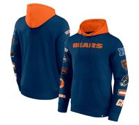 NFL Hoody Chicago Bears Fleece Patched Out Hooded Pullover Hooded Sweater