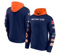 NFL Hoody Denver Broncos Fleece Patched Out Hoodie hooded Sweater