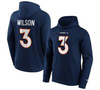 NFL Hoody Denver Broncos Russell Wilson Graphic hooded Sweater Pullover Hood