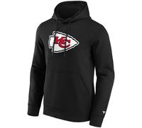 NFL Hoody Kansas City Chiefs Black Logo Primary Graphic Sweater Hooded Pullover