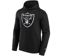 NFL Hoody Las Vegas Raiders Black Logo Primary Graphic Sweater Hooded Pullover