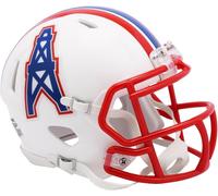 NFL Houston Oilers Throwback Speed 1981-98 Mini Helmet Riddell 095855636238