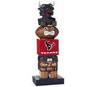NFL Houston Texans Tiki Totem Stake Statue Totem Pole Football