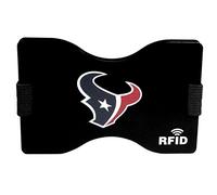 NFL Houston Texans Unisex Siskiyou SportsRFID Wallet, Black, One Size