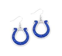 NFL Indianapolis Colts Glitter Dazzle Earrings