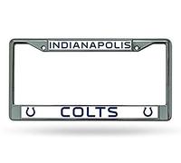 NFL Indianapolis Colts Standard Chrome License Plate Frame