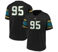 NFL Jacksonville Jaguars 95 Jersey Shirt Polymesh Franchise Supporters Iconic