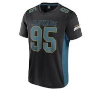 NFL Jacksonville Jaguars Core Foundation Top Polymesh Shirt Black, black, L