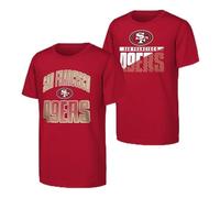 NFL Kids Never Quit 2 Pack T T-Shirt San Fran 49ers 9-10 Years