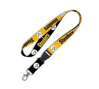 NFL Lanyard w/detachable buckle 2,50 cm Pittsburgh Steelers