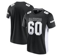 NFL Las Vegas Raiders Core Foundation Polymesh Top Shirt Jersey Jersey Black/Wh