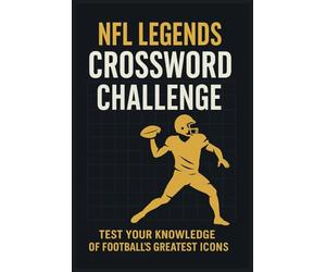 NFL LEGENDS Word Search Puzzle Book: Word Searches with Easy to Read Print about NFL Trivia to Test Your Football, NFL Legends, NFL Crossword and More ... Gift for Vacations, Holidays, and Free Times