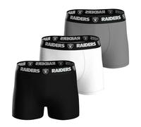 NFL Men's 3pk Boxers Raiders Underwear (pack of 3)