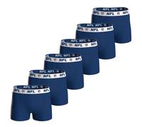 NFL Men's Boxershorts, 6-Pack - NFL Shield 6-Pack Boxers, Cotton Stretch,...