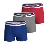 NFL Men's New York Giants 3pk Boxers Sports socks (pack of 3)