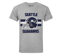 NFL Mens Seattle Seahawks Helmet T-ShirtS Grey NS5795