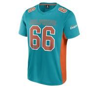 NFL Miami Dolphins Core Foundation Top Polymesh Shirt aqua XL
