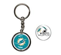 NFL Miami Dolphins Spinner Key Ring