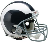 NFL Mini Helmet Los Angeles Rams VSR4 Throwback Riddell 1965-72 Helmet Football