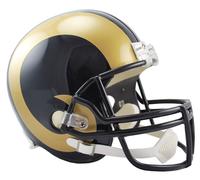 NFL Mini Helmet St. Louis Rams VSR4 Throwback Riddell 2000-16 Helmet Football