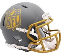 NFL Mini Speed Helmet Logo Shield Slate Collection Edition Football Helmet