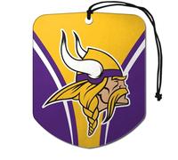 NFL Minnesota Vikings Air Fresheners2 Pack Shield Design Air Fresheners, Team Colors, One Size