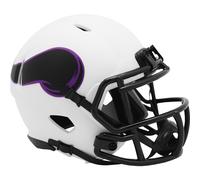 Nfl Minnesota Vikings Lunar Eclipse Mini Helmet Speed Riddell Football Helmet