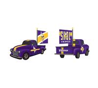 NFL Minnesota Vikings Rally Truck Statue, Outdoor Garden or Indoor Fan Décor, Sports Fan Collectible Figurine
