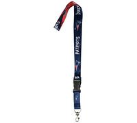 WinCraft NFL New England Patriots Lanyard with Detachable Buckle, 3/4"