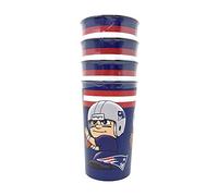 NFL New England Patriots Party Cups Drinking Cups Set of 4 Cups 525 ml