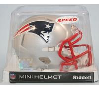 NFL NEW ENGLAND PATRIOTS - RIDDELL MINI SPEED HELMET - SUPER BOWL BOUND