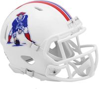 Riddell Mini Football Helmet NFL Speed New England Patriots