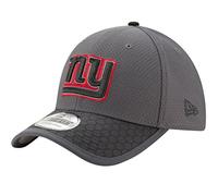 NFL New York Giants Adult Men Graphite black Sideline 39Thirty Stretch Fit Cap,Small/Medium,Graphite